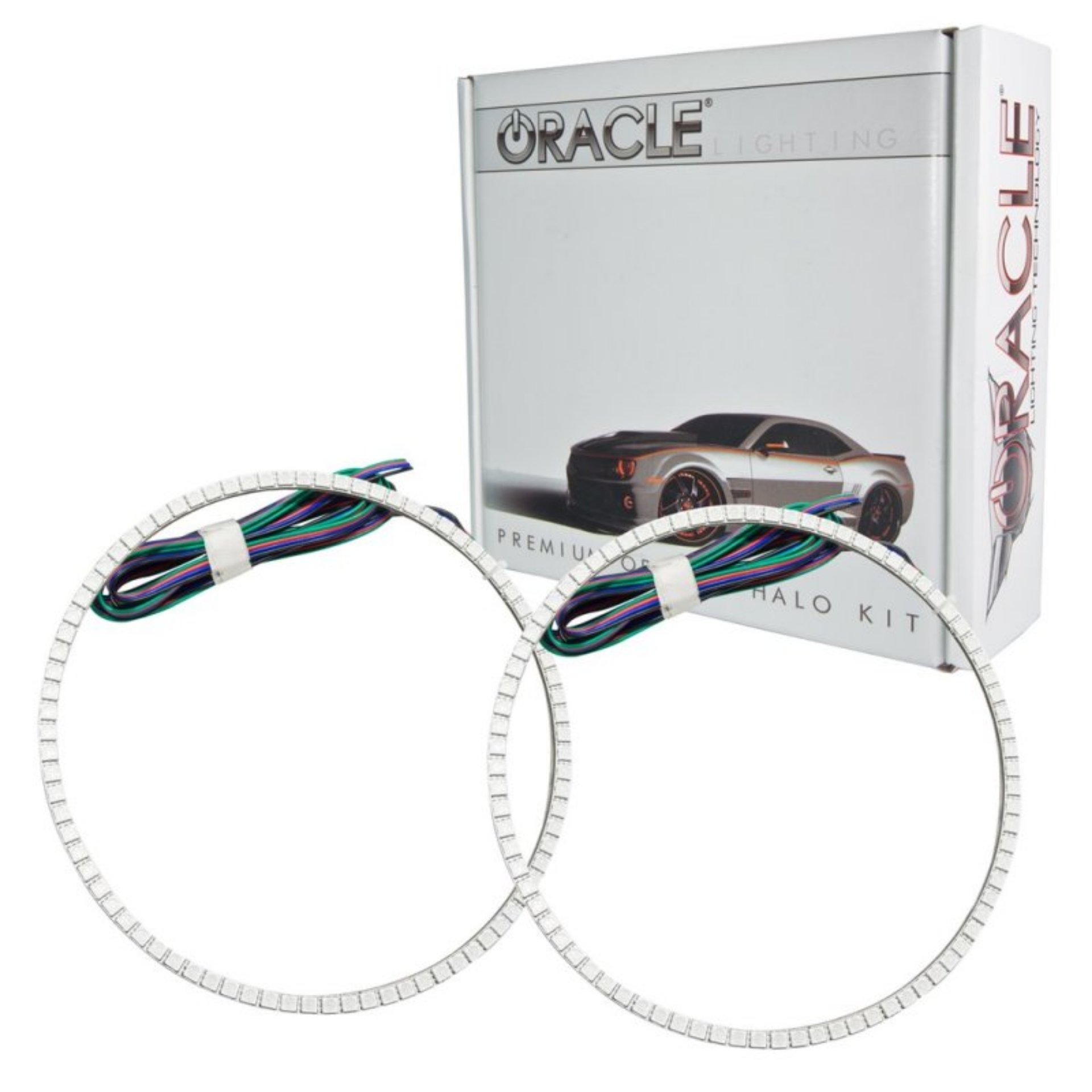 Picture of Oracle Toyota Tacoma 05-11 Halo Kit - ColorSHIFT w- BC1 Controller