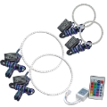Picture of Oracle Volvo XC90 03-08 Halo Kit - ColorSHIFT w- Simple Controller