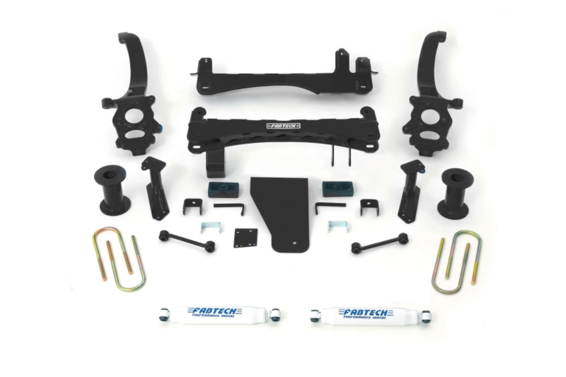 Picture of Fabtech 14-17 Nissan Titan 4WD 6in Basic Sys w-Perf Shks