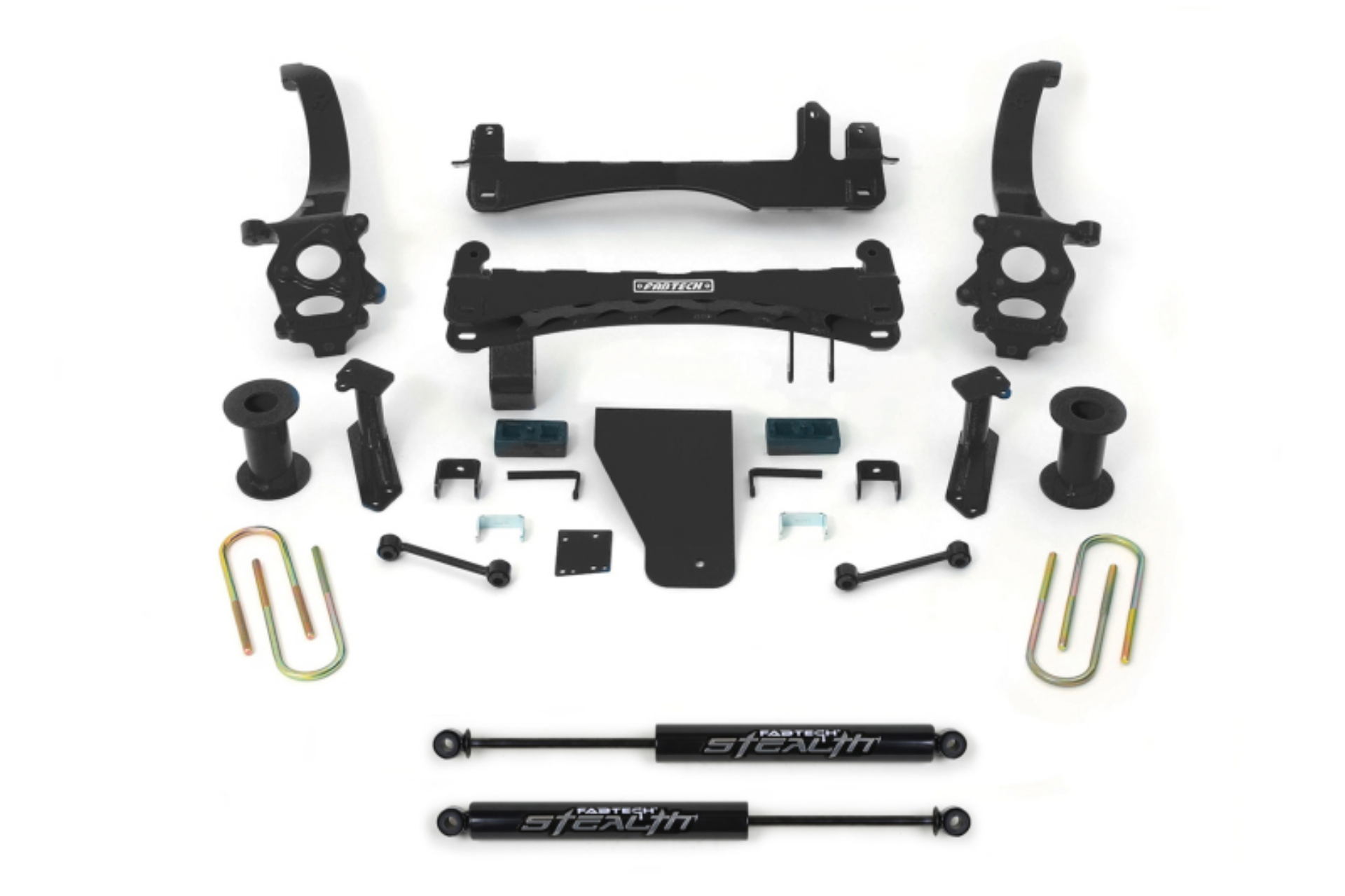 Picture of Fabtech 14-17 Nissan Titan 4WD 6in Basic Sys w-Stealth