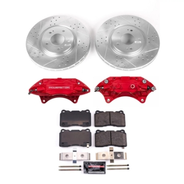 Picture of Power Stop 03-06 Mitsubishi Lancer Front Z23 Evolution Kit w-Calipers