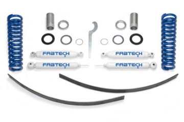Picture of Fabtech 95-5-04 Toyota Tacoma Prnnr 6 Lug Mdls 2-4WD 0-3-5in Basic Adj C-O Sys w-Perf Rr Shks