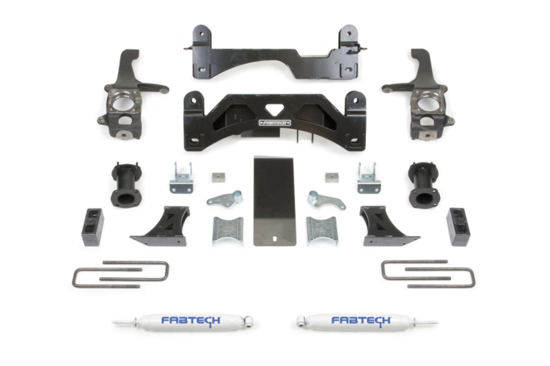 Picture of Fabtech 16-21 Toyota Tundra 2WD-4WD 6in Basic Sys w-C-O Spacers & Perf Rr Shks