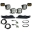 Picture of Baja Designs 17-20 Ford F-150 Raptor S2 SAE Pro Fog Pocket Kit - Amber