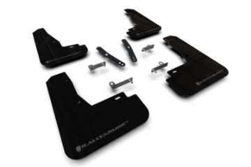 Picture of Rally Armor 22-25 Kia EV6 Black UR Mud Flap Dark Grey Logo
