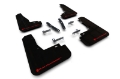 Picture of Rally Armor 22-25 Kia EV6 Black UR Mud Flap Red Logo