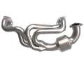 Picture of aFe Twisted Steel 304 Stainless Steel Header w- Cat 13-19 Subaru Outback H4-2-4L