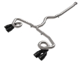 Picture of aFe POWER Takeda 3in to 2-1-2in 304 SS Cat-Back Exhaust w- Black Tips 22-23 Subaru WRX H4-2-4L t