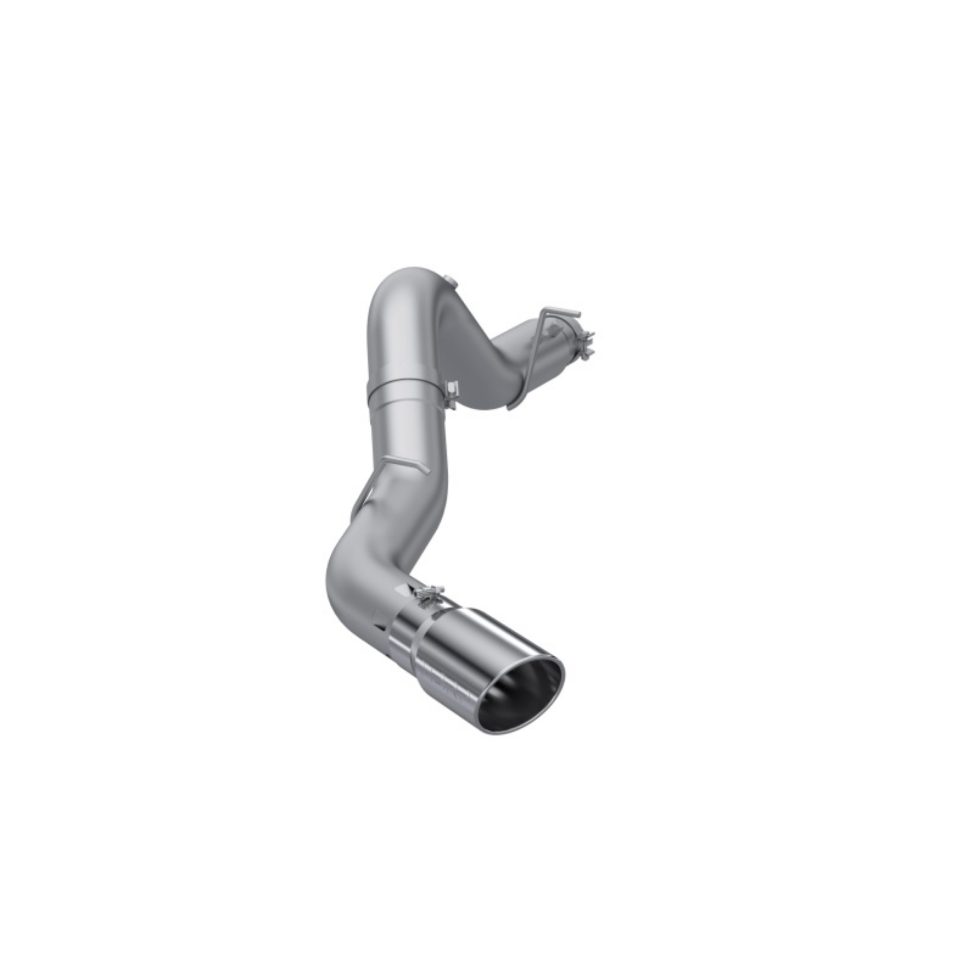 Picture of MBRP 20-23 Chevrolet Silverado 2500HD 6-6L Armor Lite AL Steel Single Side Exit 5in DPF Back Exhaust