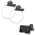 Picture of Oracle Toyota Tundra 05-06 Regular Cab Halo Kit - ColorSHIFT w- 2-0 Controller