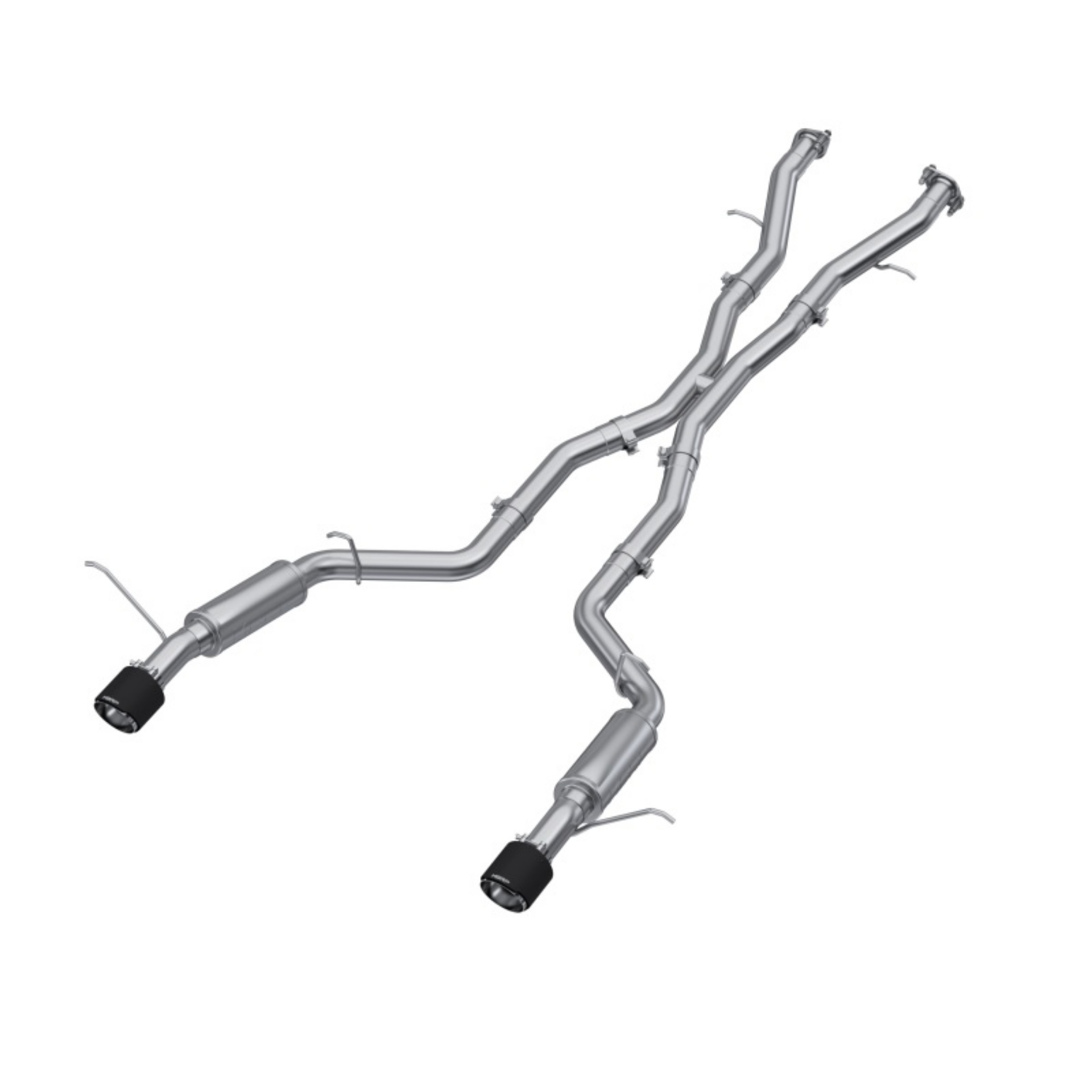 Picture of MBRP 18-23 Dodge Durango SRT 6-4L Armor Pro T304 SS 3in Cat Back Exhaust Dual Rear Exit w- CF Tips