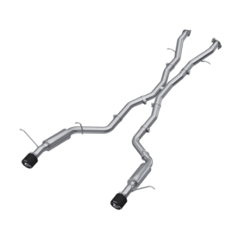 Picture of MBRP 18-23 Dodge Durango SRT 6-4L Armor Pro T304 SS 3in Cat Back Exhaust Dual Rear Exit w- CF Tips