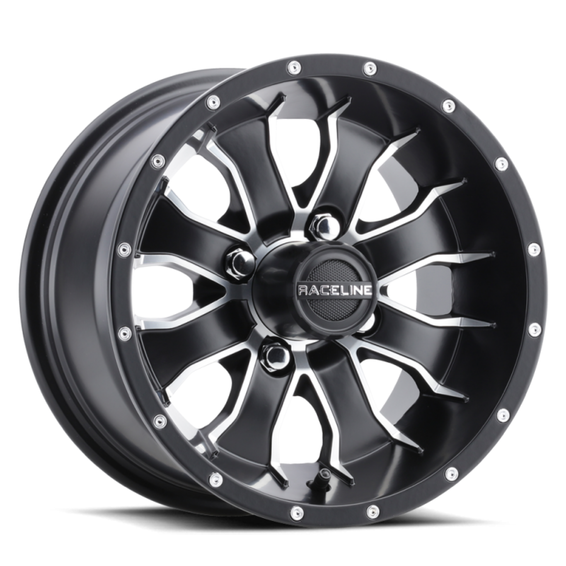 Picture of Raceline G77 Mamba 12x7in - 4x101-6 BP - -47mm Offset - 68mm Bore - Satin Black Wheel