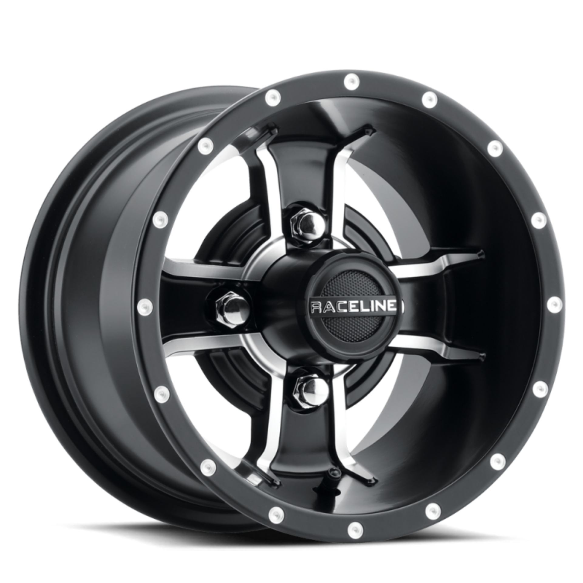 Picture of Raceline G77 Mamba 10x7in - 4x101-6 BP - 0mm Offset - 68mm Bore - Satin Black Wheel