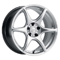 Picture of Kansei K11S Tandem 17x9in - 5x114-3 BP - 35mm Offset - 73-1mm Bore - Hyper Silver Wheel