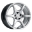 Picture of Kansei K11S Tandem 18x8-5in - 5x108 BP - 35mm Offset - 63-4mm Bore - Hyper Silver Wheel