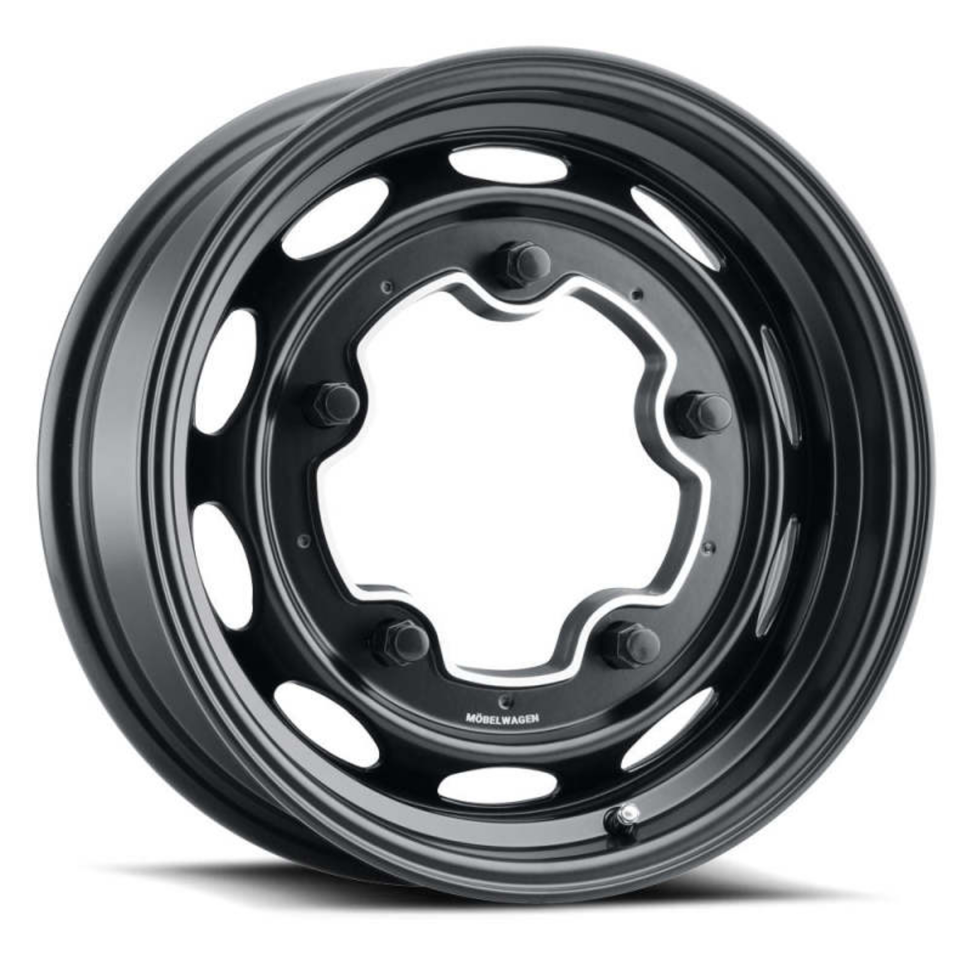 Picture of Mobelwagen MW-512B Interceptor 15x5-5in - 5x205 BP - 20mm Offset - 156mm Bore - Black Wheel