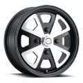 Picture of Mobelwagen MW-730M Schnell 15x5-5in - 4x130 BP - 35mm Offset - 79-1mm Bore - Black & Machined Wheel