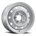 Picture of Mobelwagen MW-901S Stahl 16x7in - 5x112 BP - 30mm Offset - 2-95mm Bore - Silver Wheel