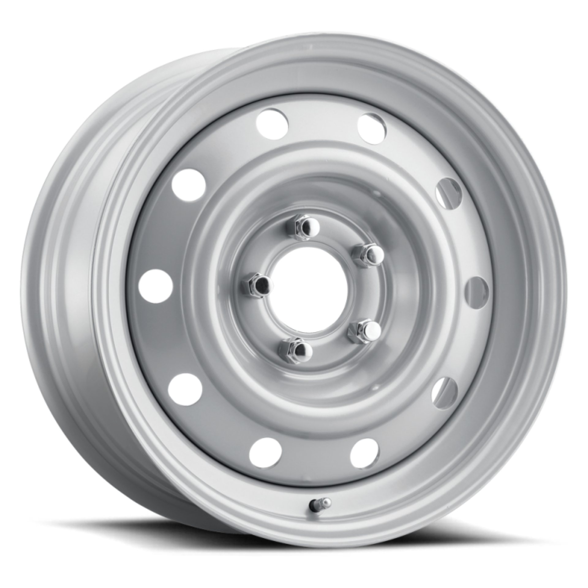 Picture of Mobelwagen MW-901S Stahl 16x7in - 5x112 BP - 30mm Offset - 2-95mm Bore - Silver Wheel