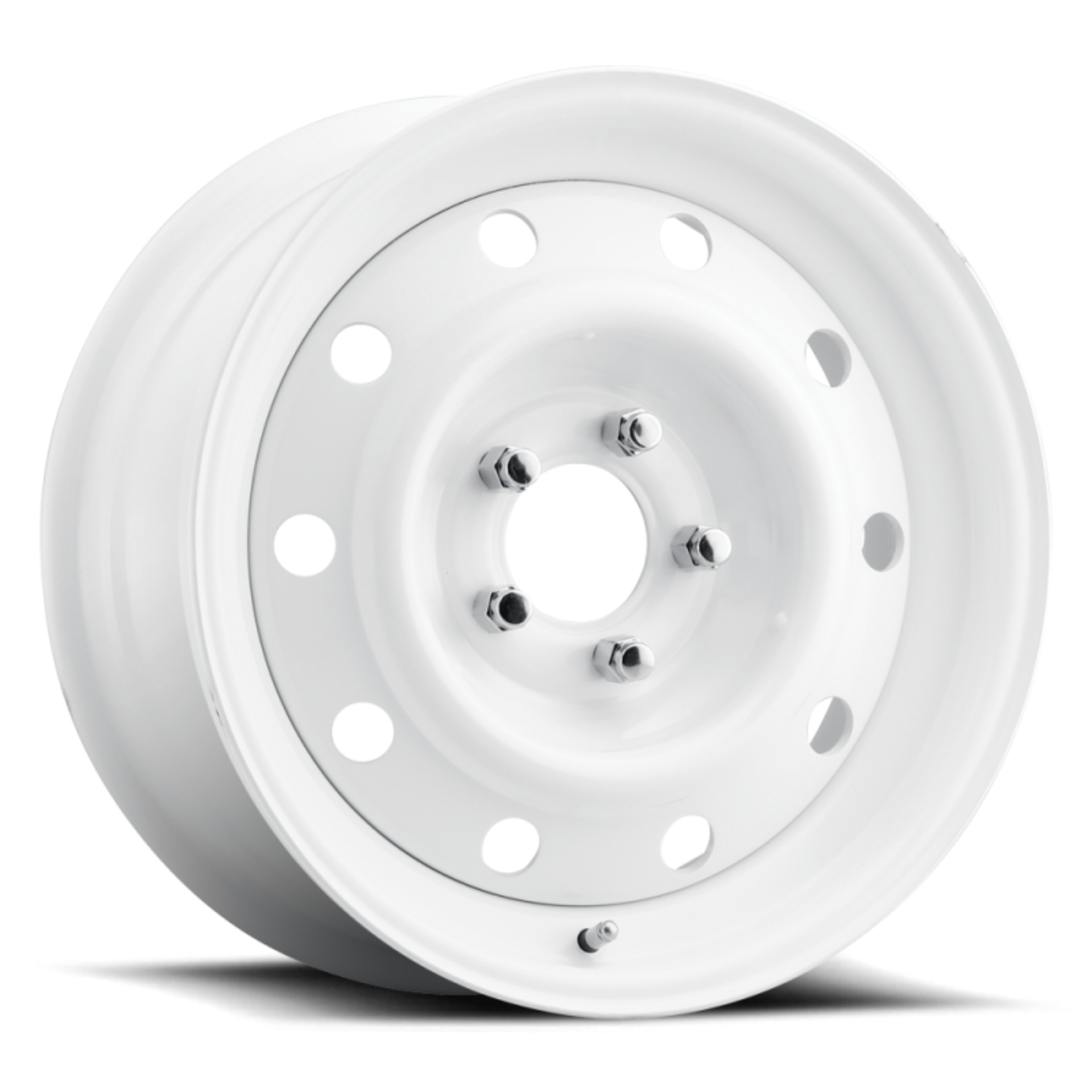 Picture of Mobelwagen MW-901W Stahl 16x7in - 5x112 BP - 30mm Offset - 2-95mm Bore - White Wheel