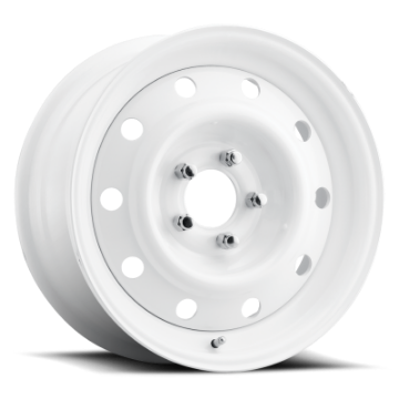 Picture of Mobelwagen MW-901W Stahl 16x7in - 5x112 BP - 30mm Offset - 2-95mm Bore - White Wheel