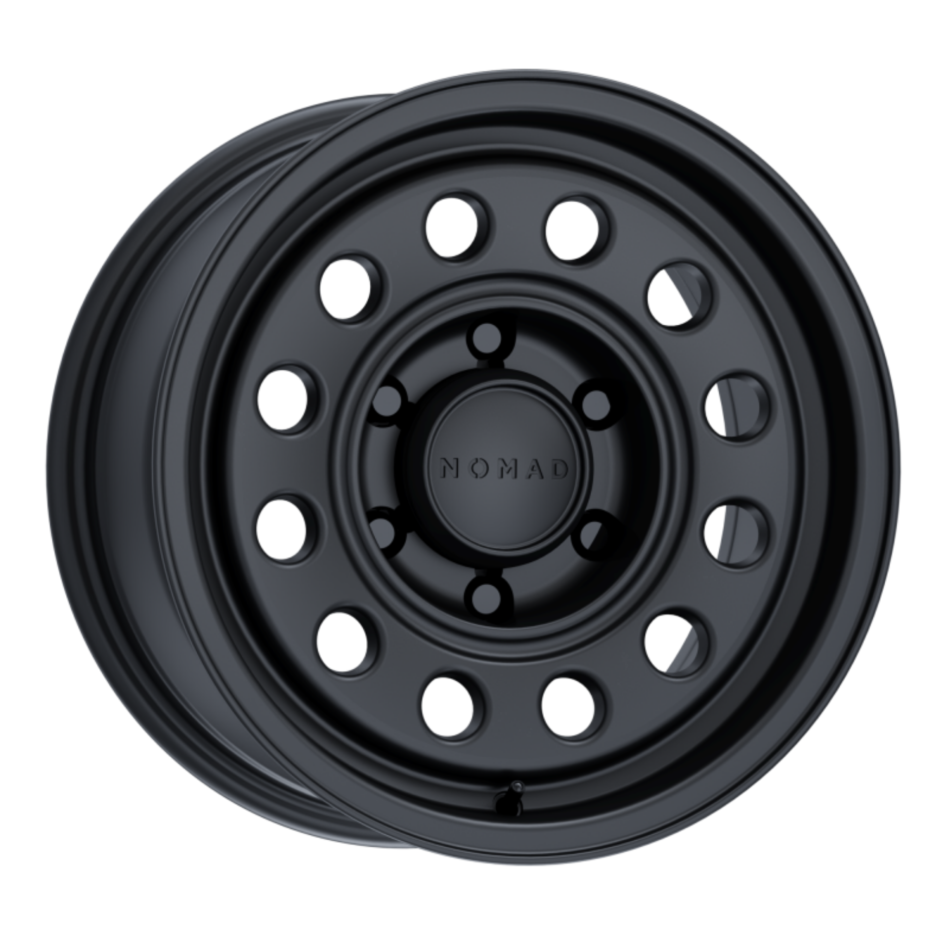 Picture of Nomad N501SB Convoy 17x8-5in - 6x135 BP - 0mm Offset - 87-1mm Bore - Satin Black Wheel