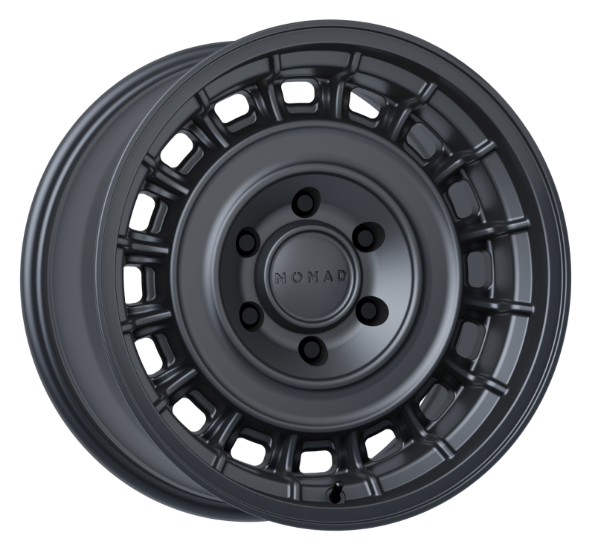 Picture of Nomad N502DU Arvo 17x8-5in - 5x127 BP - 0mm Offset - 78-1mm Bore - Dark Gunmetal Wheel