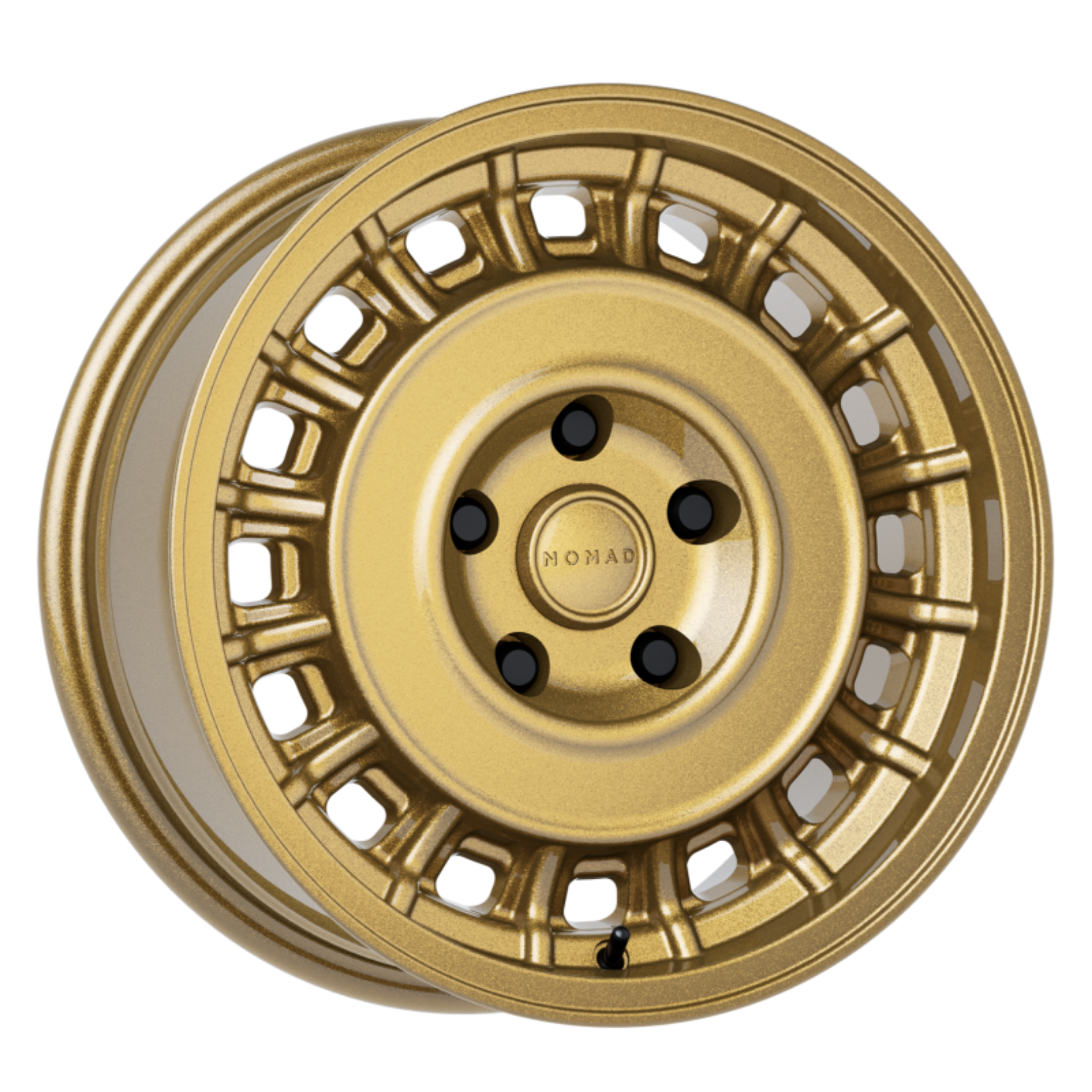 Picture of Nomad N502GR Arvo 15x7in - 5x114-3 BP - 15mm Offset - 72-62mm Bore - Gloss Gold Wheel