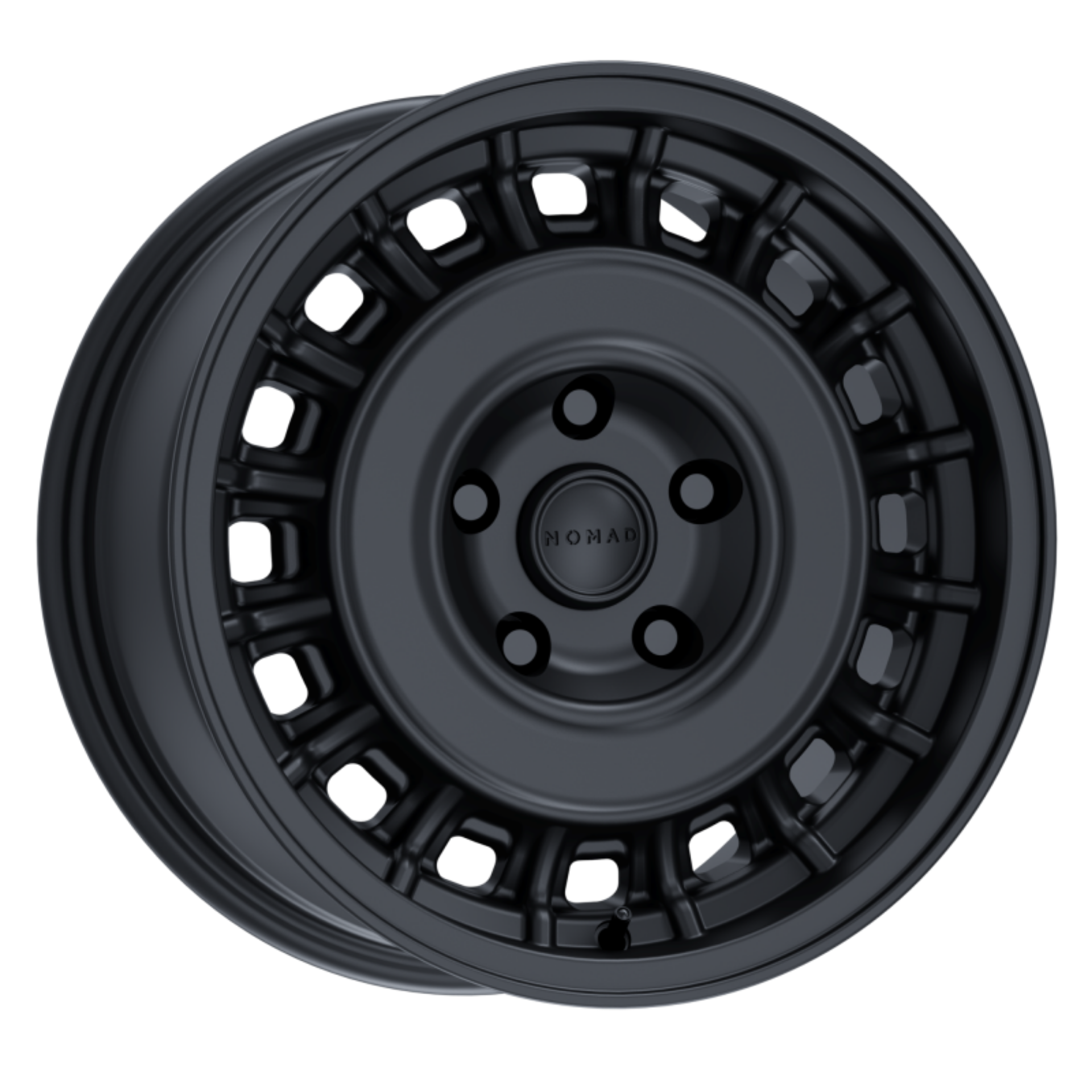 Picture of Nomad N502SB Arvo 17x8-5in - 5x127 BP - 0mm Offset - 78-1mm Bore - Satin Black Wheel