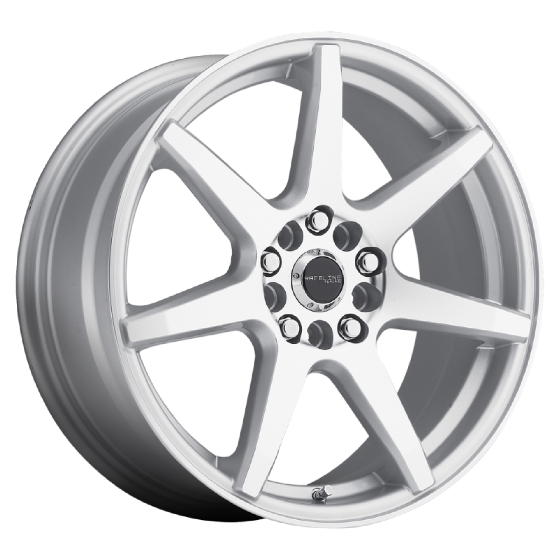 Picture of Raceline 131S Evo 16x7in - 5x108-5x114-3 BP - 40mm Offset - 72-62mm Bore - Silver & Machined Wheel