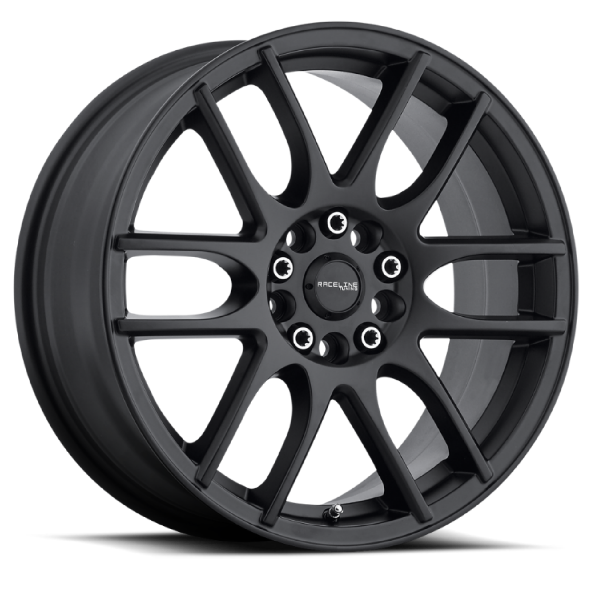 Picture of Raceline 141B Mystique 18x7-5in - 5x100-5x114-3 BP - 42mm Offset - 72-62mm Bore - Satin Black Wheel