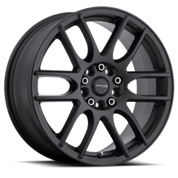 Picture of Raceline 141B Mystique 17x7-5in - 5x110-5x115 BP - 40mm Offset - 72-62mm Bore - Satin Black Wheel