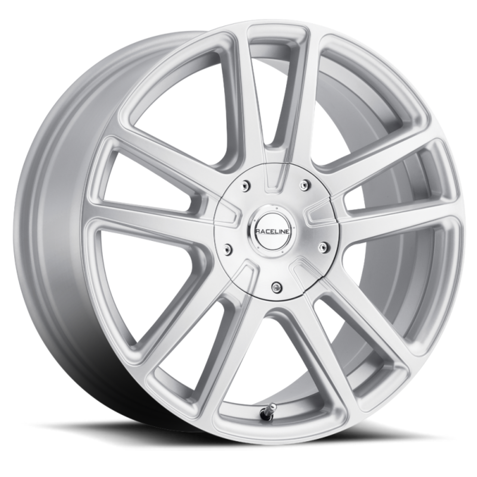 Picture of Raceline 145S Encore 16x7in - 4x100-4x114-3 BP - 40mm Offset - 72-62mm Bore - Gloss Silver Wheel