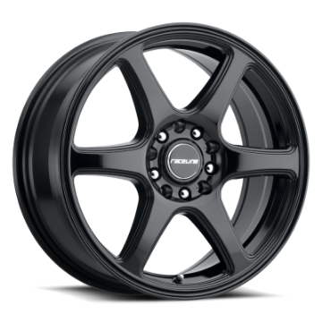 Picture of Raceline 146B Matrix 18x8in - 5x114-3-5x127 BP - 40mm Offset - 72-62mm Bore - Gloss Black Wheel