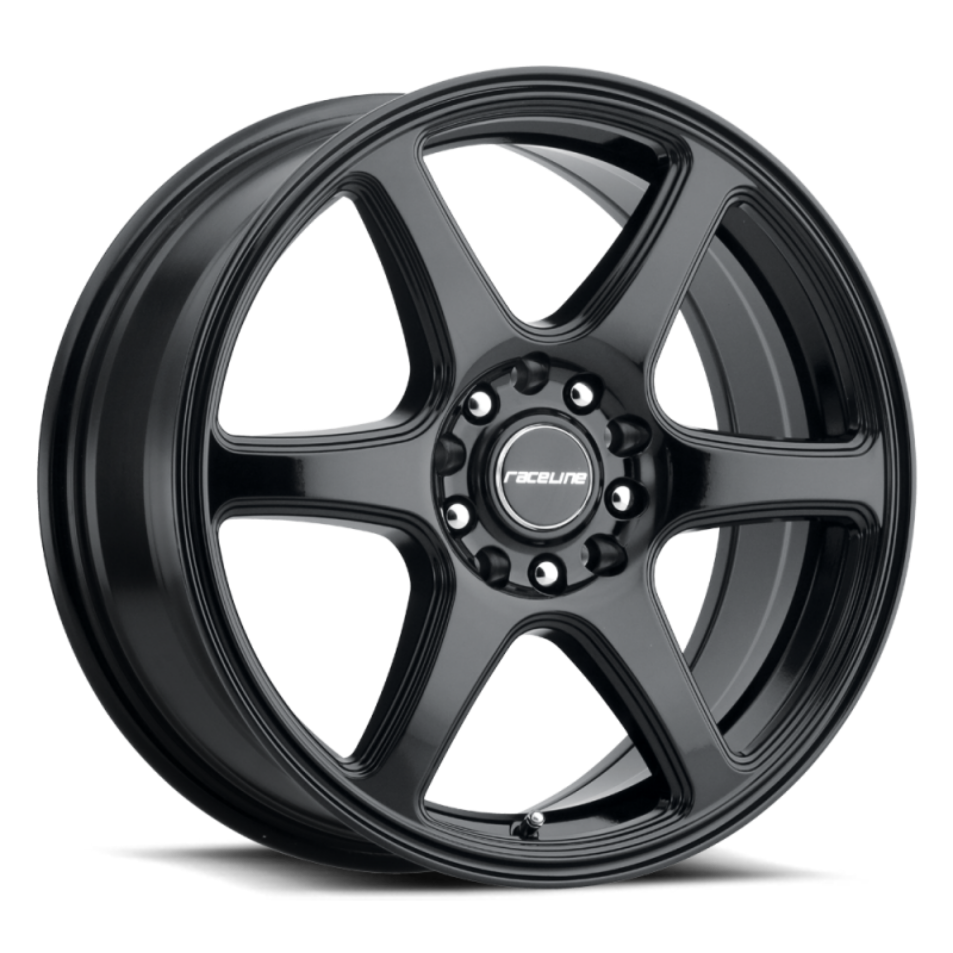 Picture of Raceline 146B Matrix 15x7in - 4x100-4x108 BP - 40mm Offset - 72-62mm Bore - Gloss Black Wheel
