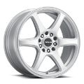 Picture of Raceline 146S Matrix 17x7-5in - 5x112-5x120 BP - 40mm Offset - 74-1mm Bore - Gloss Silver Wheel