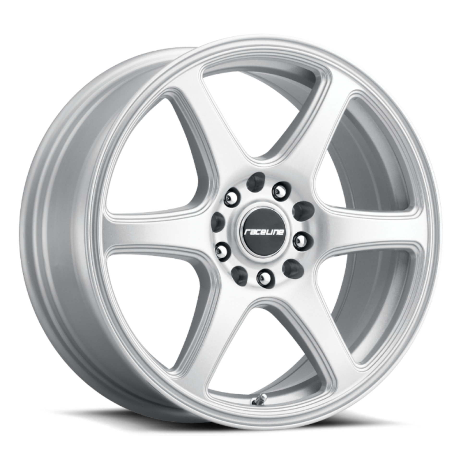 Picture of Raceline 146S Matrix 17x7-5in - 5x112-5x120 BP - 40mm Offset - 74-1mm Bore - Gloss Silver Wheel