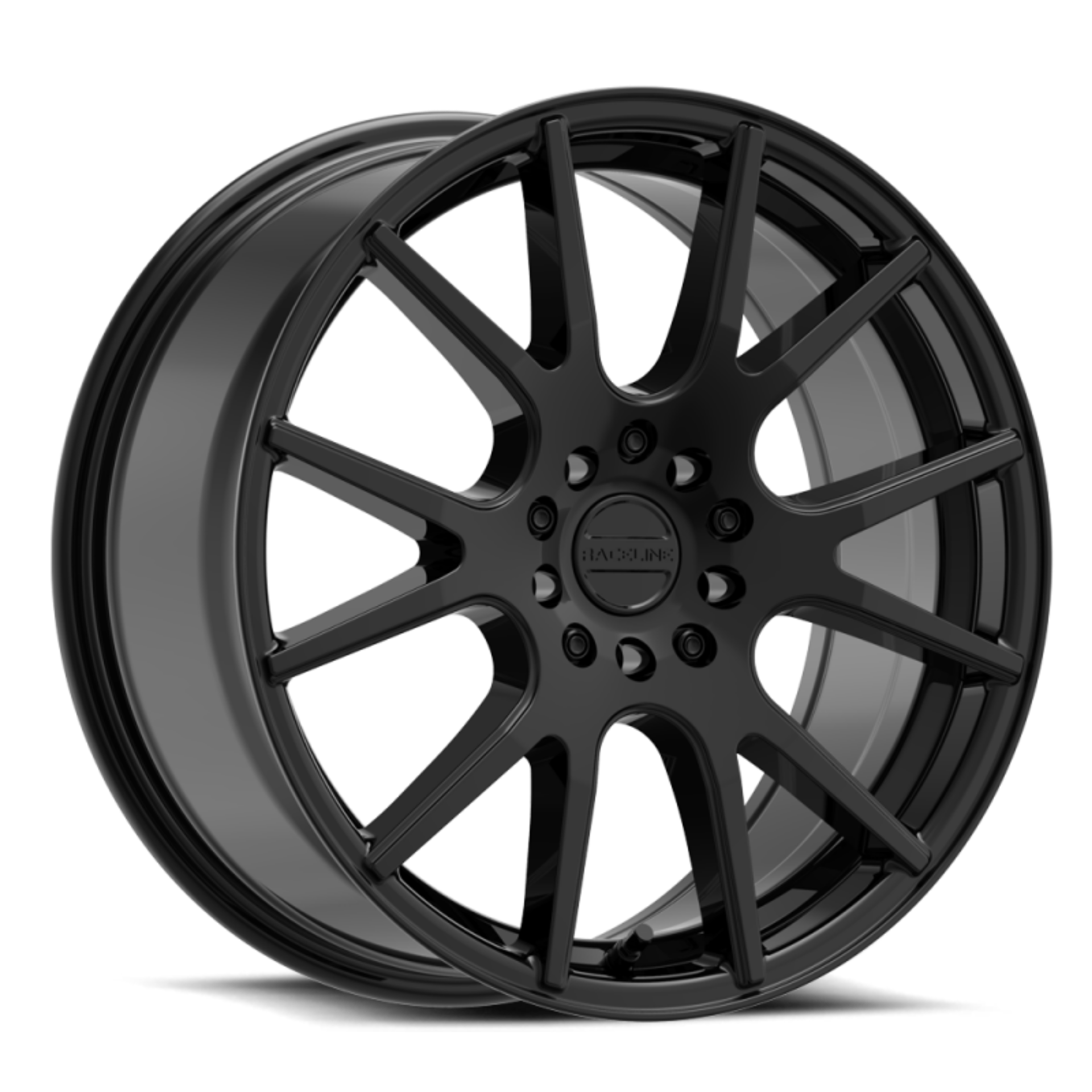Picture of Raceline 147B Intake 17x7-5in - 5x112-5x120 BP - 40mm Offset - 74-1mm Bore - Gloss Black Wheel