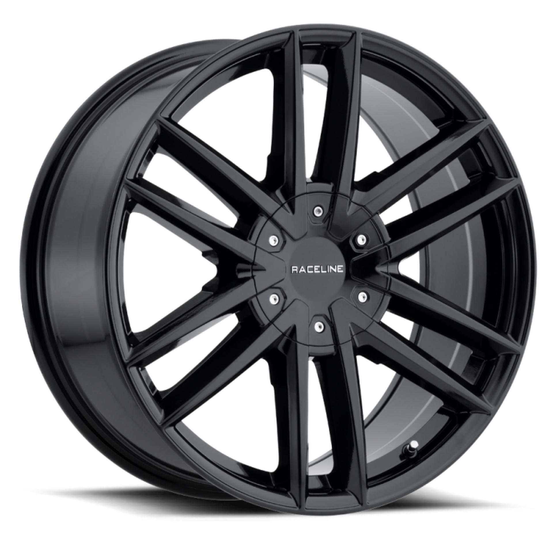 Picture of Raceline 158B Impulse 20x8-5in - 5x114-3-5x120 BP - 35mm Offset - 74-1mm Bore - Gloss Black Wheel