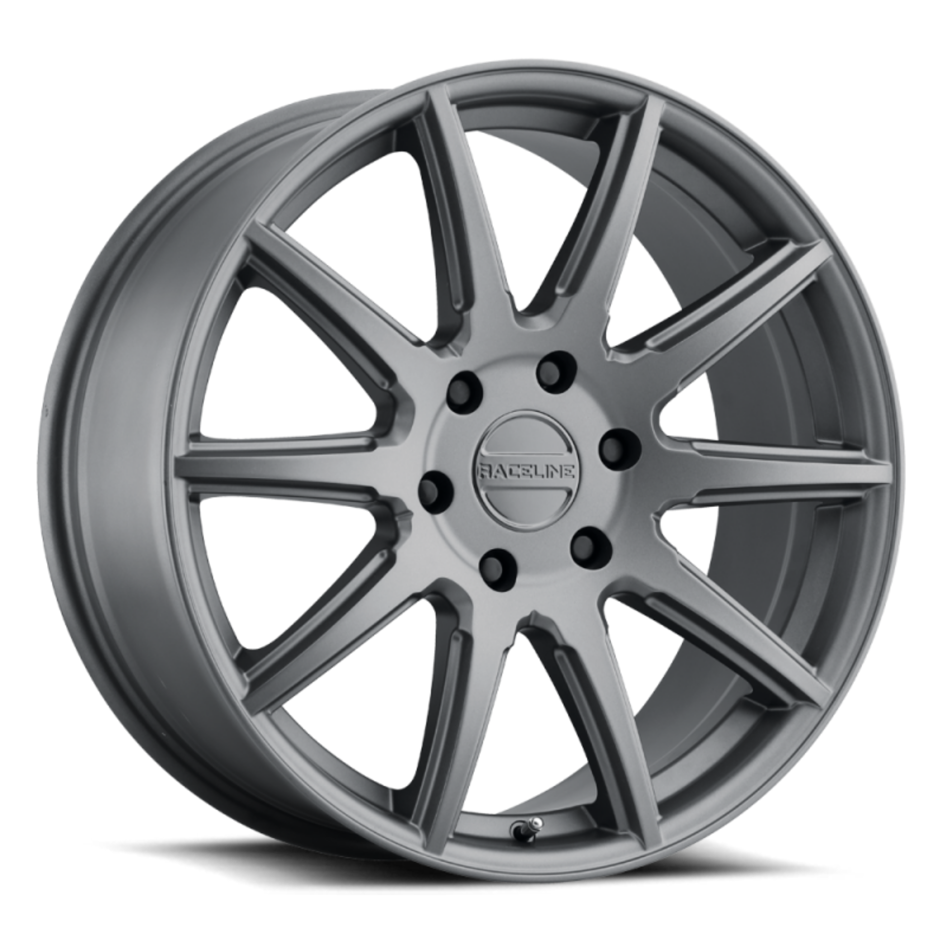 Picture of Raceline 159G Spike 22x9-5in - 6x135 BP - 35mm Offset - 87-1mm Bore - Gunmetal Wheel