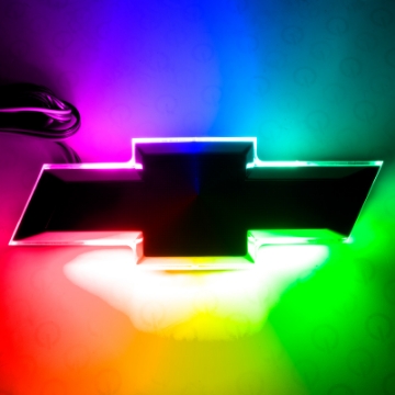 Picture of Oracle Illuminated Bowtie - Flat Black Center - RGB - ColorSHIFT