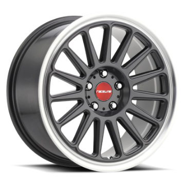Picture of Raceline 315G Grip 17x8in - 5x112 BP - 35mm Offset - 66-6mm Bore - Gunmetal & Machined Wheel