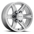 Picture of Raceline 810S Stylus 16x6in - 8x165-1 BP - 0mm Offset - 4-90mm Bore - Silver & Machined Wheel