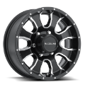 Picture of Raceline 860M Mamba 15x5in - 5x114-3 BP - -0-125mm Offset - 3-190mm Bore - Black & Machined Wheel