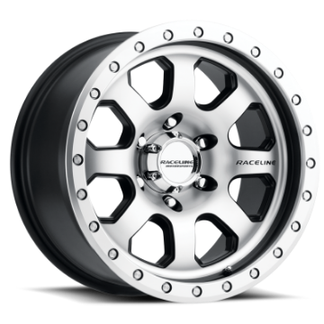 Picture of Raceline 929M Avenger 17x9in - 8x170 BP - -12mm Offset - 130-81mm Bore - Black & Machined Wheel