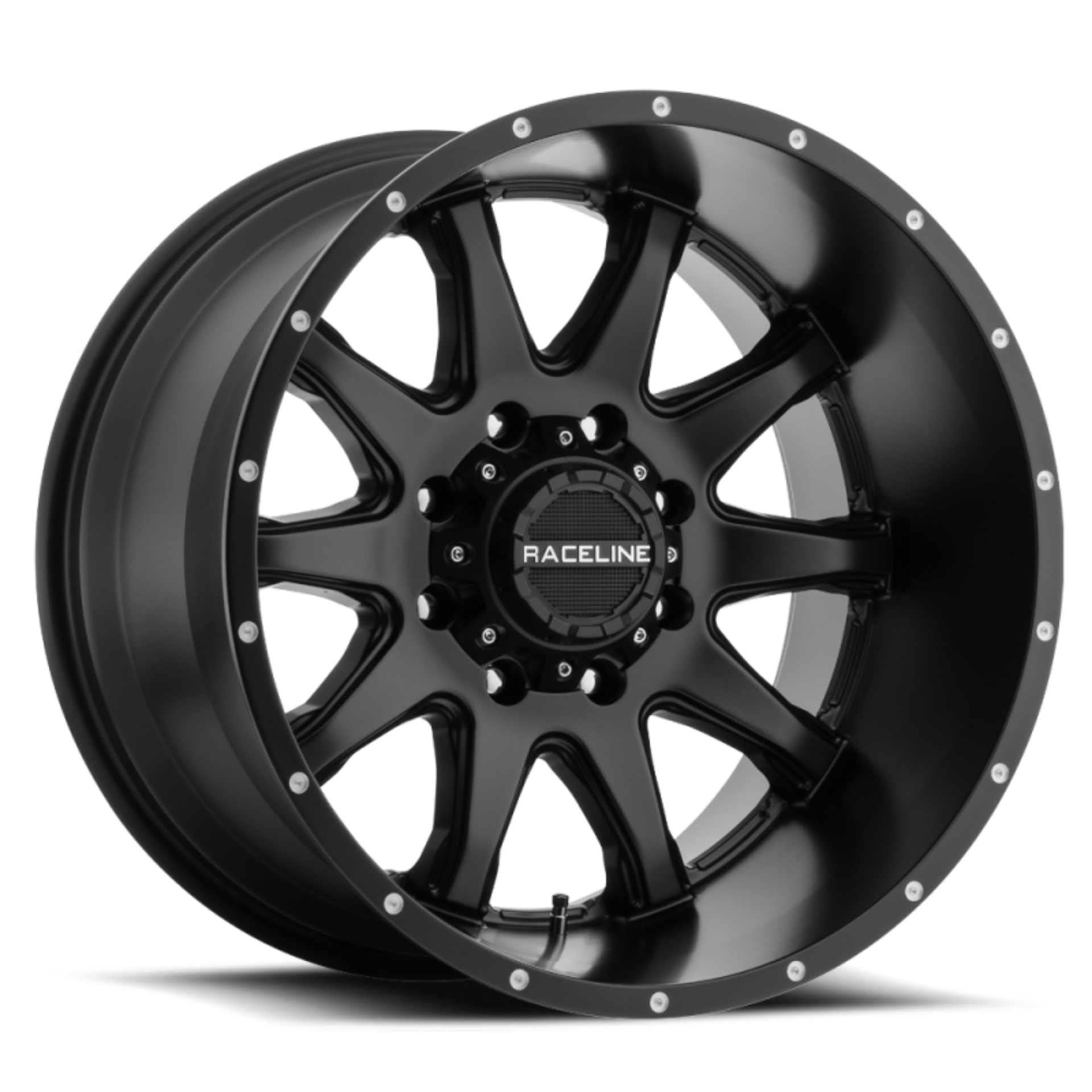 Picture of Raceline 930B Shift 16x8in - 8x170 BP - 0mm Offset - 125-2mm Bore - Satin Black Wheel