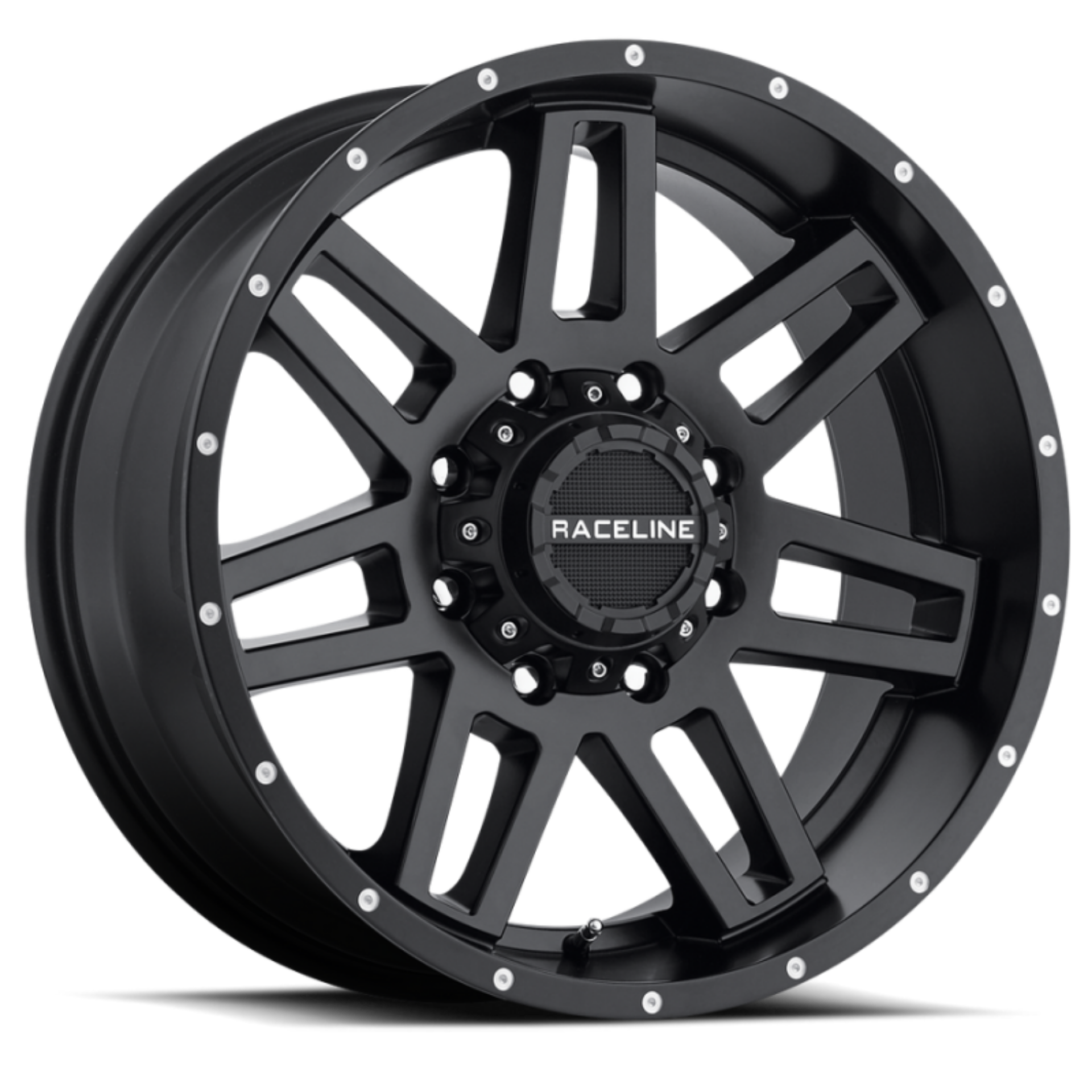Picture of Raceline 931B Injector 17x9in - 8x170 BP - 0mm Offset - 125-2mm Bore - Satin Black Wheel