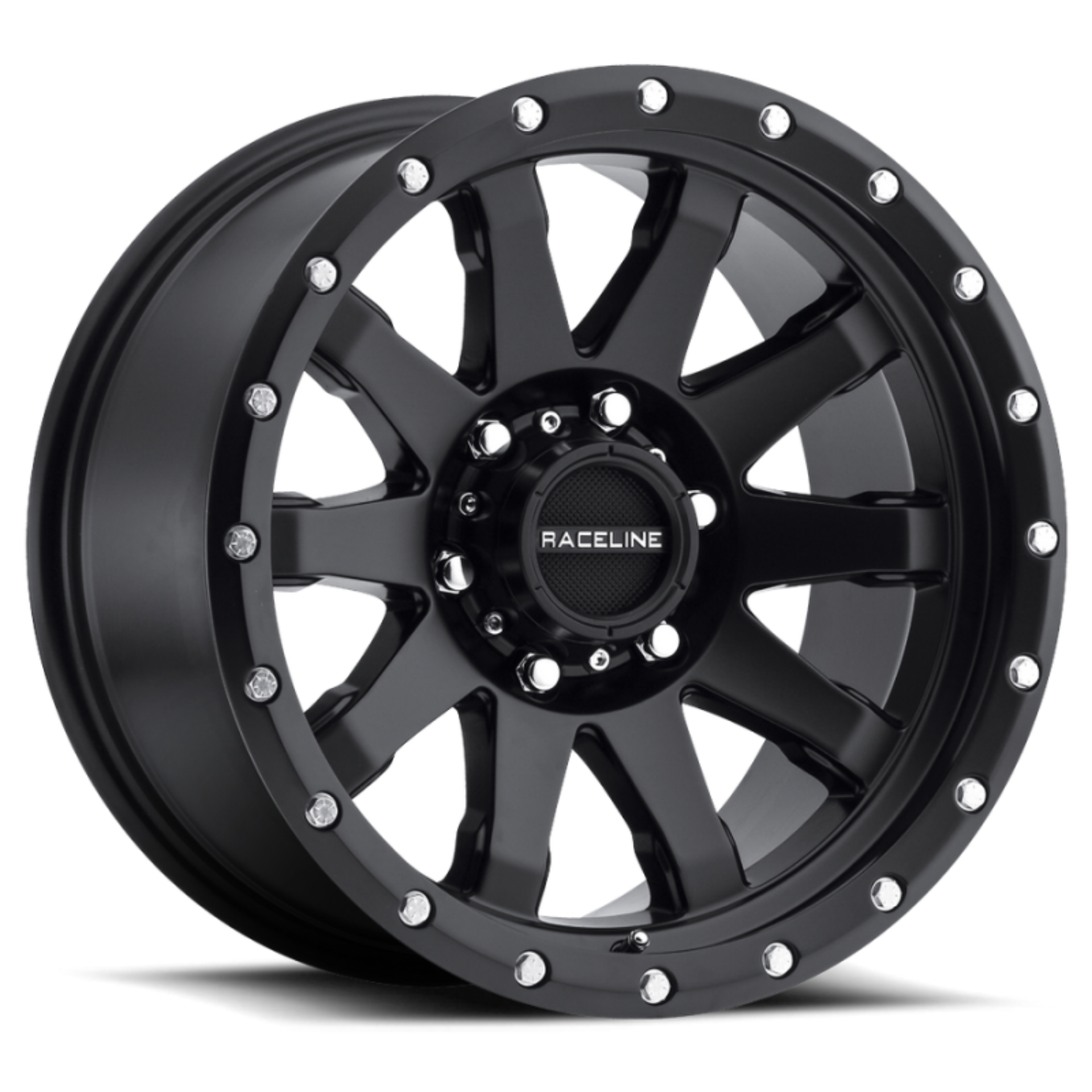 Picture of Raceline 934B Clutch 20x10in - 6x135 BP - -19mm Offset - 87-1mm Bore - Satin Black Wheel