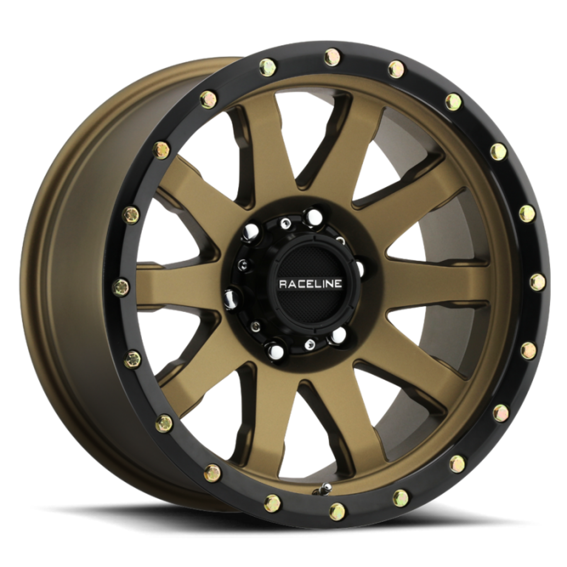 Picture of Raceline 934BZ Clutch 17x9in - 6x139-7 BP - -12mm Offset - 106-1mm Bore - Bronze Wheel